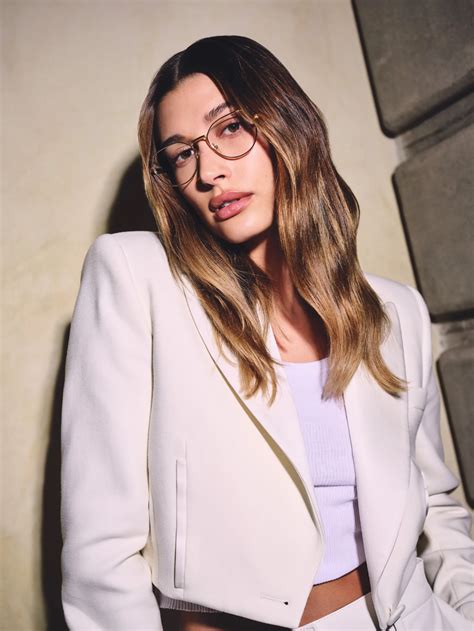 Hailey Bieber Talks Her New Eyewear Line and What She’s.